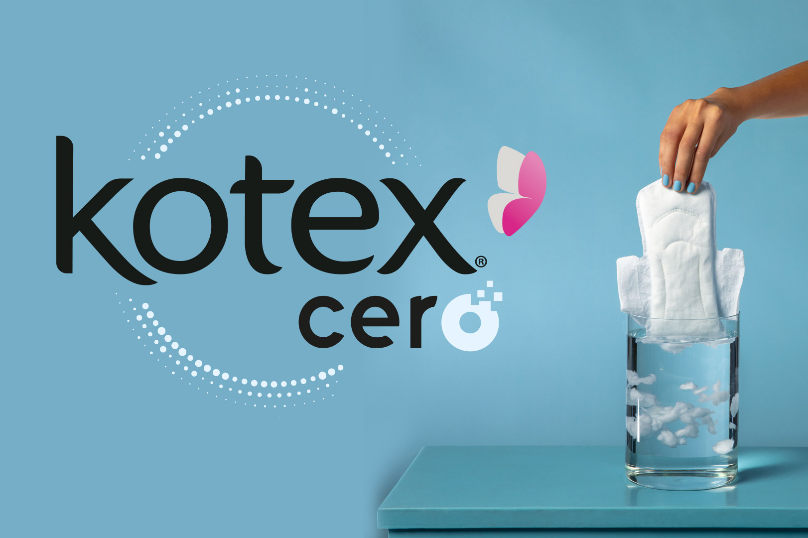 墨西哥的 Kotex 也推出了可沖入馬桶的衛生棉！