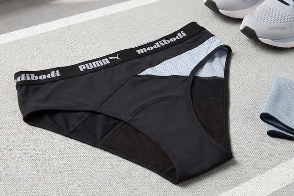 澳洲品牌ModiBodi跟Puma聯名的吸血內褲！